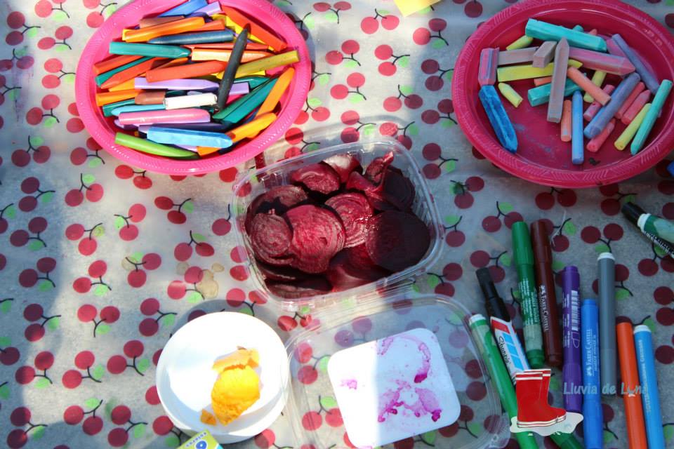 Creando con diferentes materiales