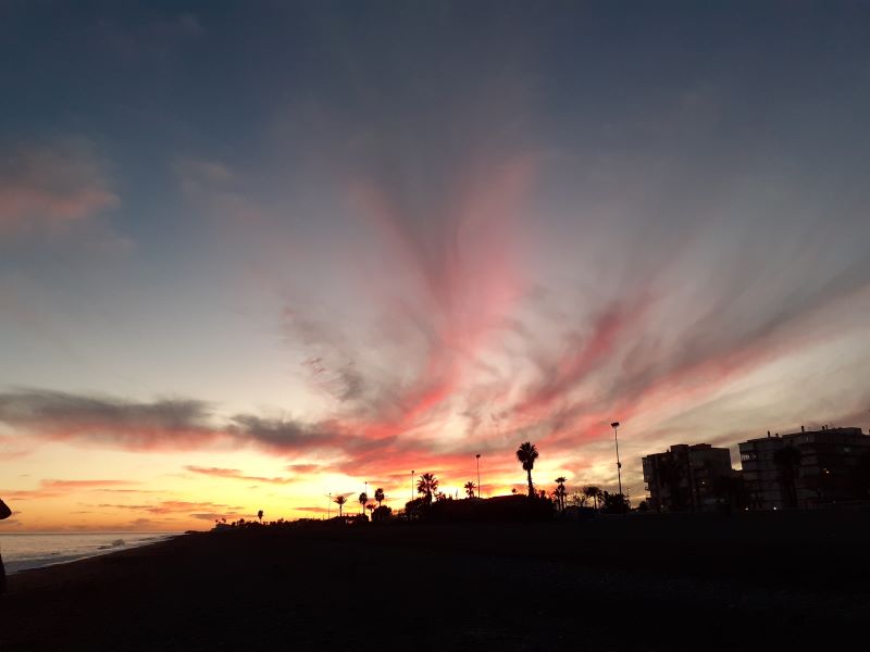 Torre del Mar Atardecer