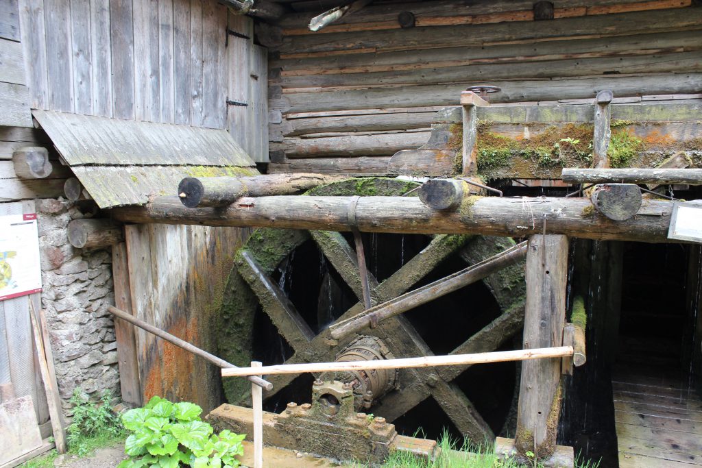 Un molino que esta en una de las primeras paradas del parque nacional Tatra