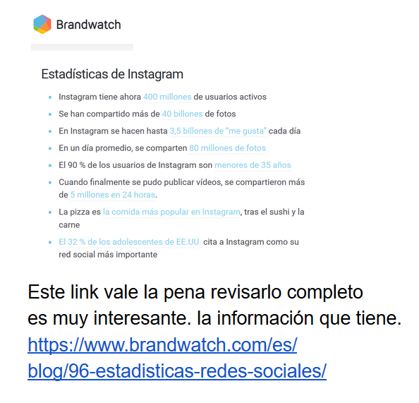 Artículo de prensa. sobre redes sociales.