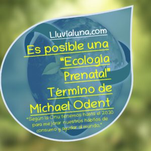 Es posible una “Ecología Prenatal” Término de Michel Odent.